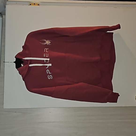 Spyder Tops - 🕸️ Spyder pink red hoodie 💘💕💌❣️ no rush to negotiate on this sorry